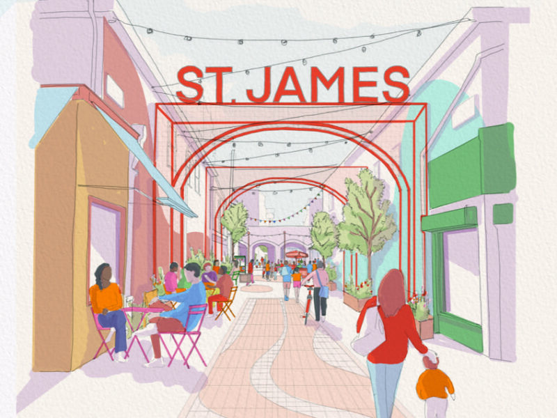 St James Quarter regeneration